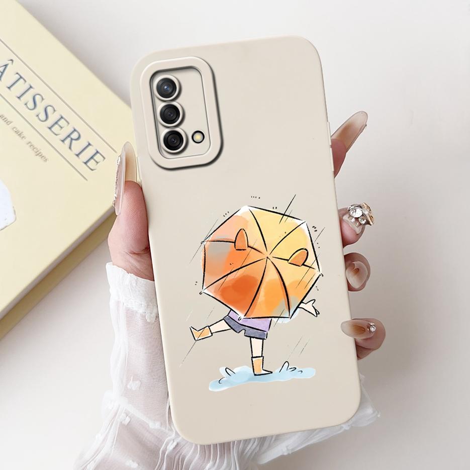 For Oppo A74 4G Case Oppo A54 A94 Stylish Candy Painted Cover Shockproof Phone Cases For Oppo A94 A 54 74 OppoA54 OppoA74 Bumper