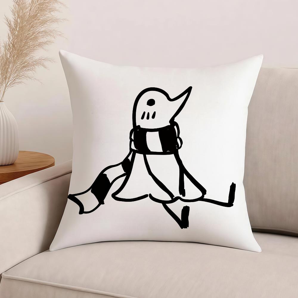 Goodnight Punpun Cartoon Pillow Case Office Cushions Suitable For Sofa Car Bedroom Decorative Cushion Cover