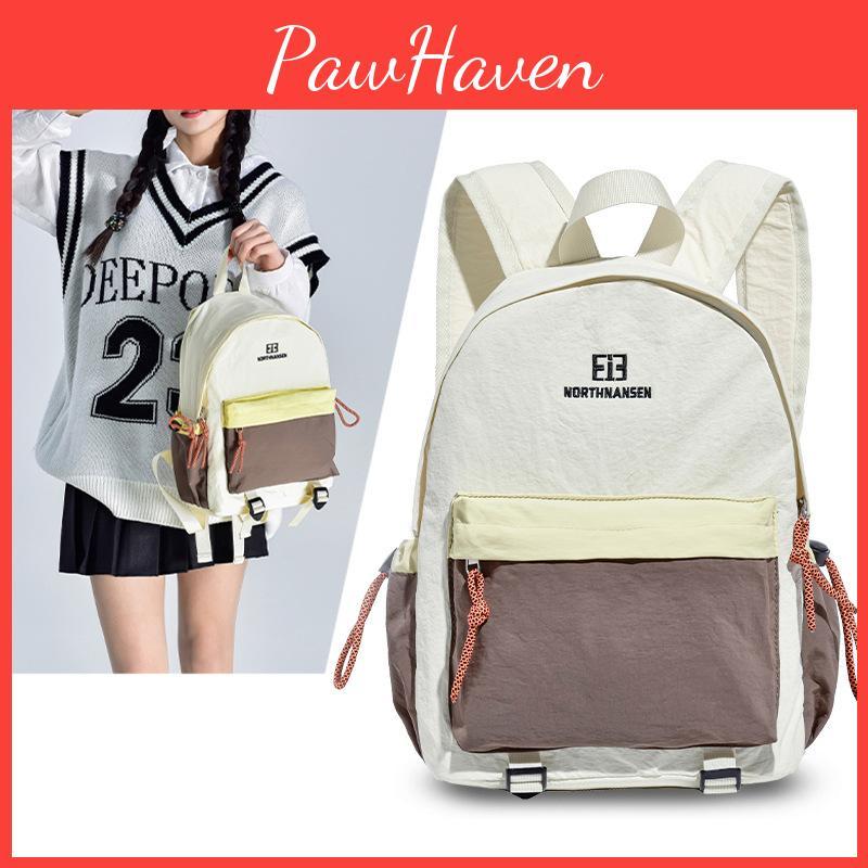 Letter Color Solid Backpack Travel Waterproof Wearresistant Capacity Large