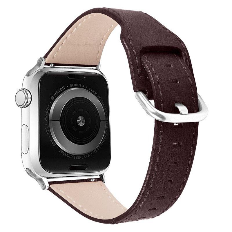 Шкіряна браслет для Apple Watch 6/SE/5/4/3/2/1 Аксесуари для годинників  Apple Ремінець для Apple Watch 38MM 42MM 40MM 44MM купити недорого — ціна,  безкоштовна доставка, реальні відгуки з фото — Joom