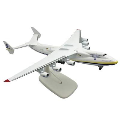 Échelle 1/400 20cm Ukraine Antonov AN225 Mriya Maquette d'avion en métal Aéronef Aviation Avion Miniature pour Collections