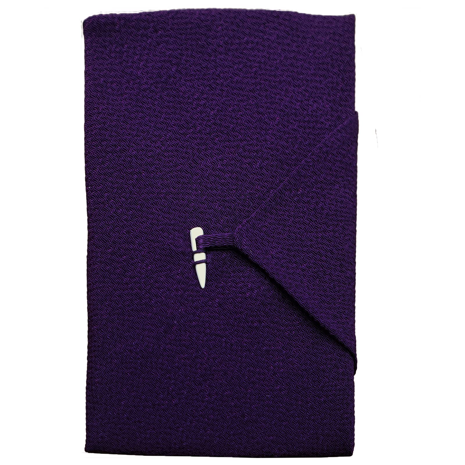 

Maruzen Tango Chirimen Fukusa with Stand (Boxed), Made in Japan, Purple, Approx. 34 x 34cm