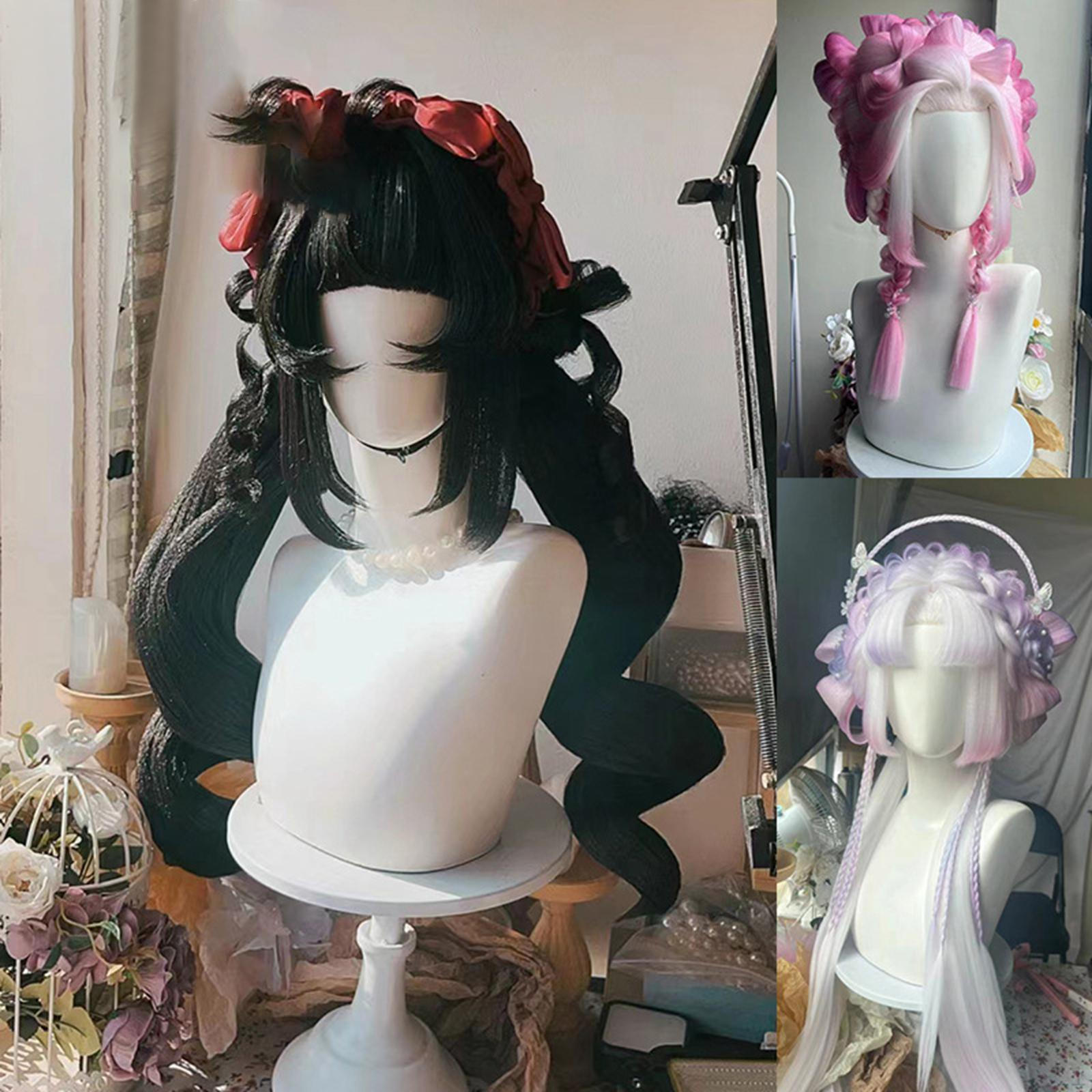 

Держатель головы манекена Подставка для модели для шляп, головных уборов, шарфов High Low Shoulders