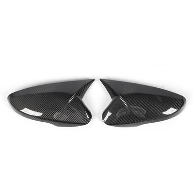 2PCS Side Rearview Mirror Cover Carbon Fiber Strong Protection Scratch Resistant for Veloster 2012