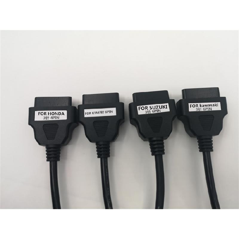 6 Pin to 16 Pin OBD2 Female Adapter Cable for Duke/RC Motorbike CAN BUS ECU