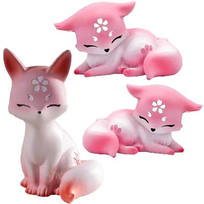 9cm impacto yae miko anime figura genshin impacto yae miko raposa figura de ação colecionável modelo boneca brinquedos presentes