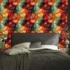Ink Wallpaper Red, Orange, Gold and Burgundy 50x1000