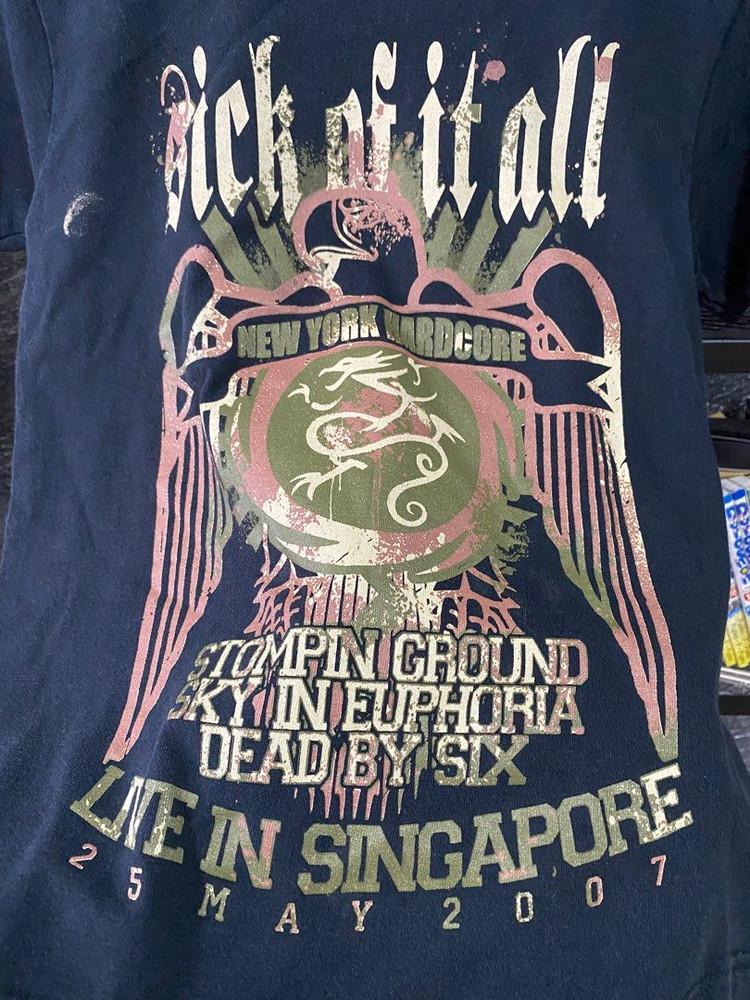 

Sick of It All Band T Shirt Short Sleeve Full Size S to 5XL SEG_336 Unisex T-Shirt M