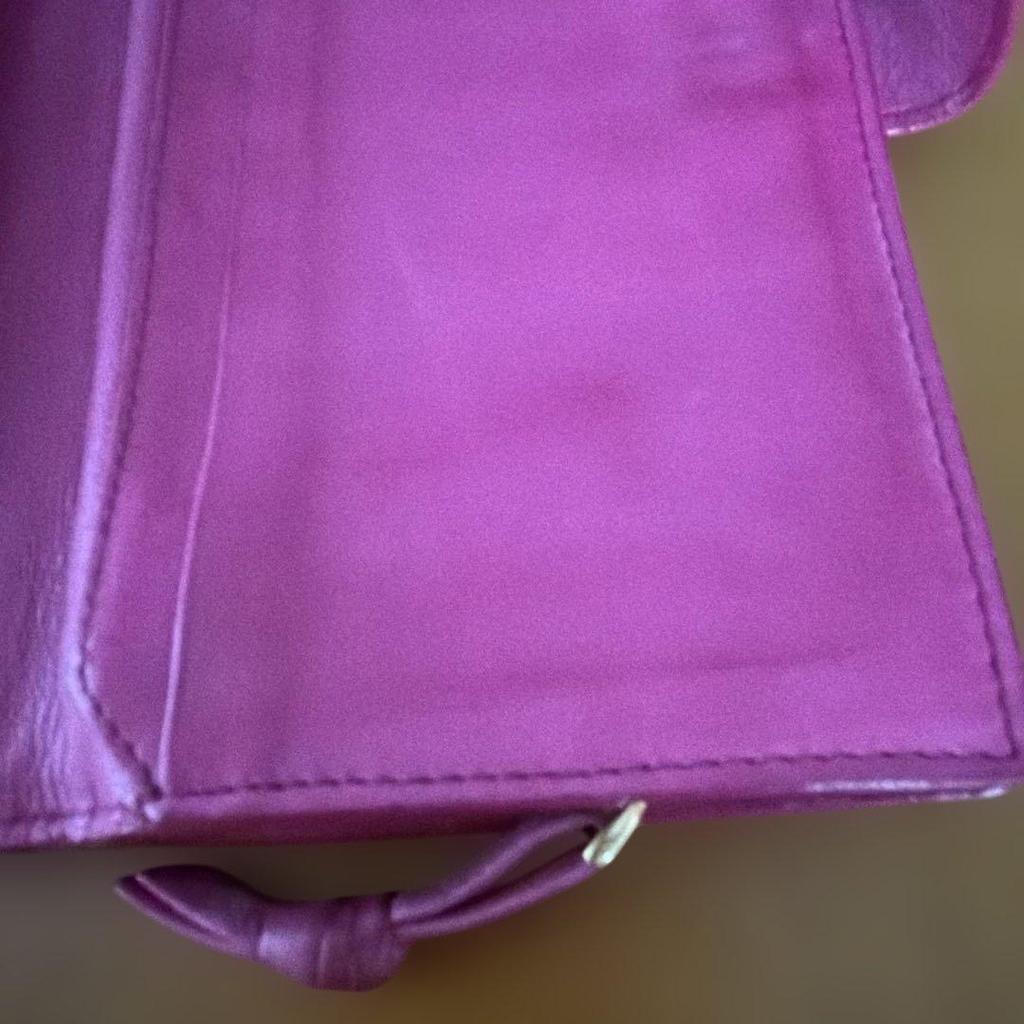 Used Bottega Veneta Long Wallet Pink