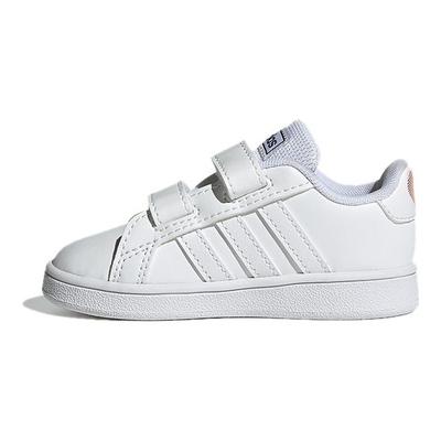 Neo Grand Court Velcro Casual Low-Top Skate Shoes Baby Sneakers White H02290