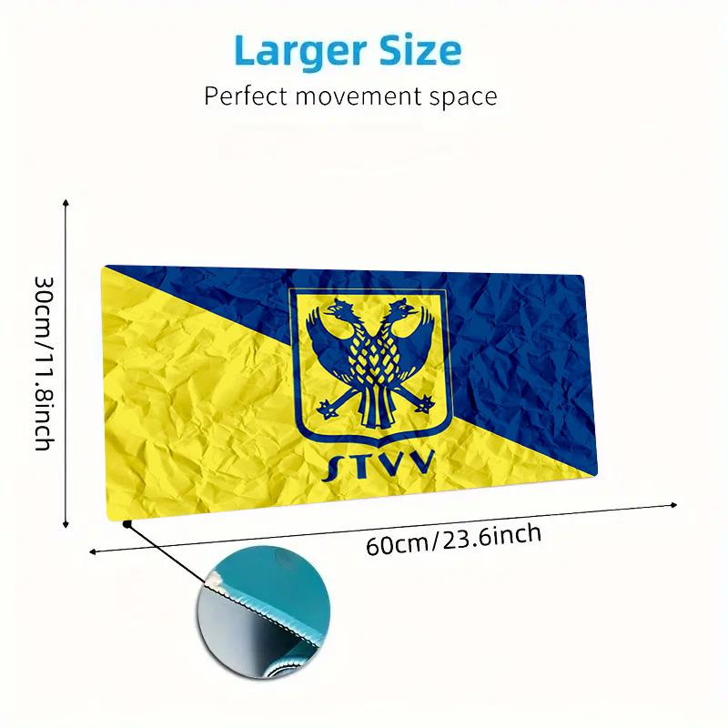 Sint-Truidense VV Color Mouse Pad Large Gaming Table Cushion Non-slip Laptop Tablet Big Mousepad XXL Mat Mini PC Playmat With Lock edge