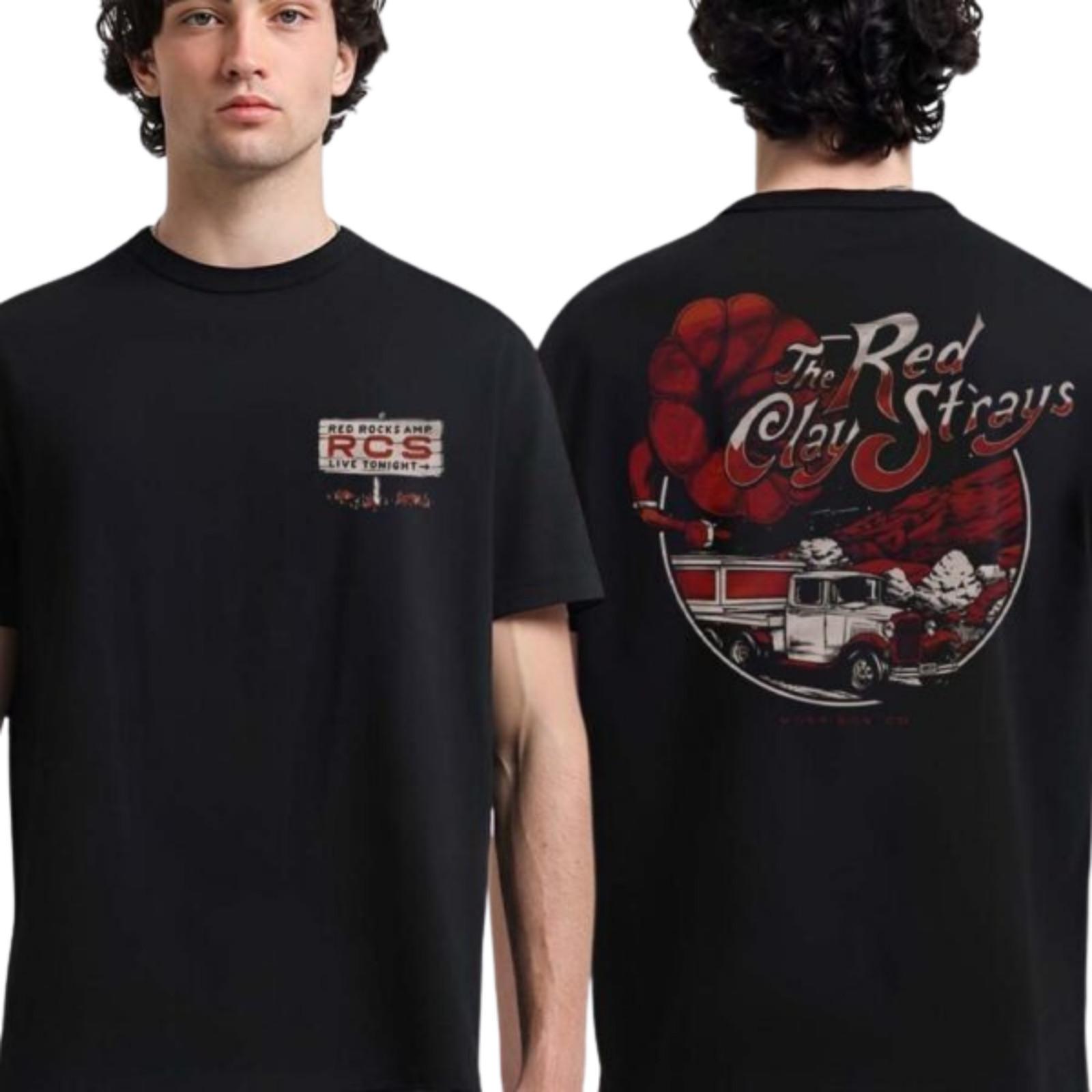 The Red Clay Strays Red Rocks Morrison CO Sept 15 2026 Venue Concert Tour Tee S
