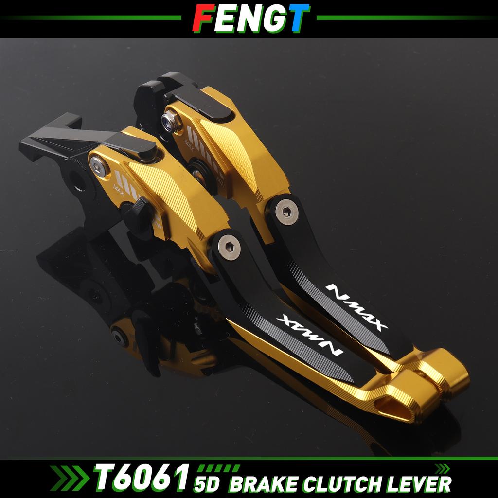 NEW For Yamaha NMAX 160 155 125 2015-Present Motorcycle Accessorie Clutch Lever Brake Lever Set Adjustable Folding Handle Levers