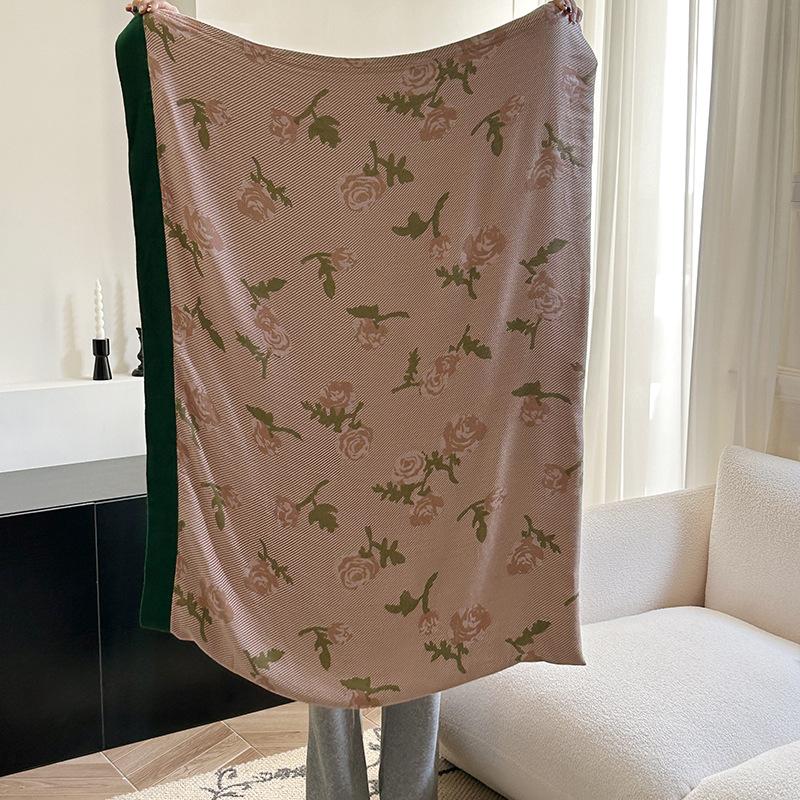 Pătură Prosop din Fibră de Bambus Pătură pentru Birou Pauză de Prânz Pătură cu Aer Condiționat Pătură Multifuncțională cu Senzație Rece Pătură de Leisure