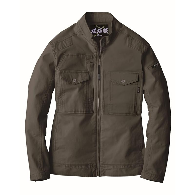 

XEBEC Xebec On-site clothing stretch blouson For all seasons army green 2820 62 3L