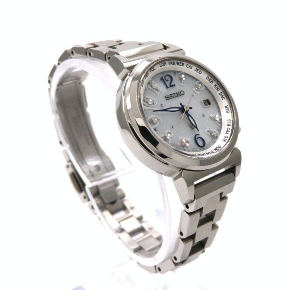 [USED] Lucky Passport SEIKO Seiko Watch Lucia White Lame Extreme