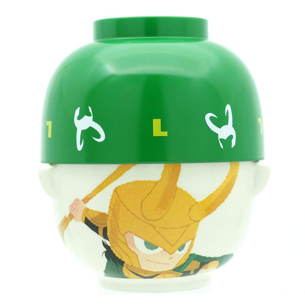 Marvel Gurihiru Large Loki Rice Bowl and Soup Bowl Set (SAN3116-3)