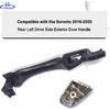 Rear Left Drive Side Chrome Exterior Door Handle W/Cover Compatible With 2016- Kia Sorento,Replaces 82651-C5010 83652-C5010