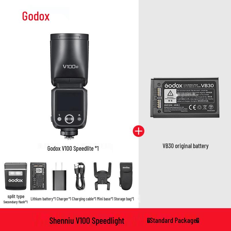 Godox V100 Touchscreen TTL On-Camera Flash