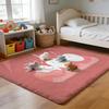 Floor Mat Soft Flannel Rug Non-Slip Absorbent Mat for Bathroom Bedroom Home Decor Dental Clinic Novelty Tooth Anime