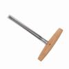 Durable Steel Peg Hole Reamer  with Wooden Handle Luthier Repair Tool for 3 4 4 4 Violin