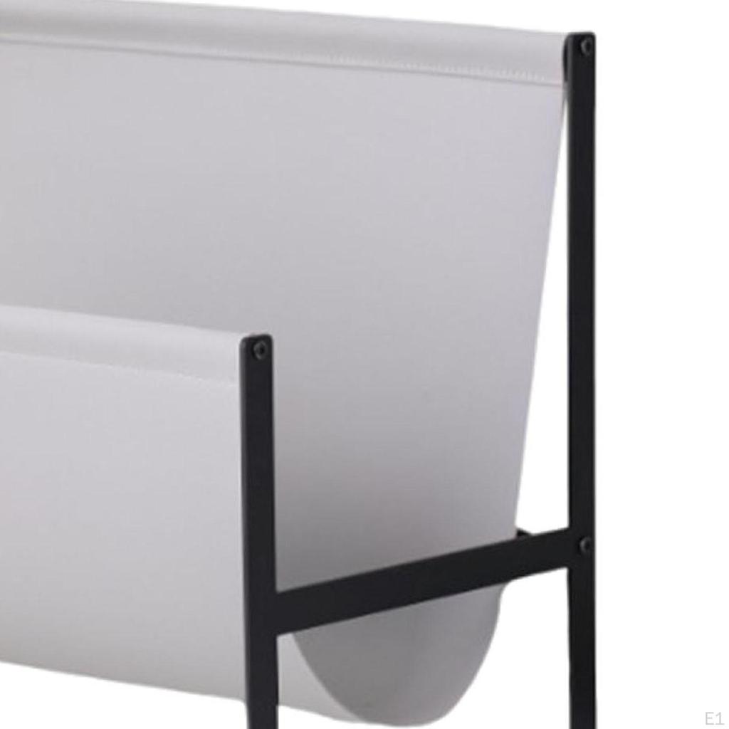 Desktop Magazine Holder Rack Artwork Vinyl Records Multifunctional Standing Metal Frame