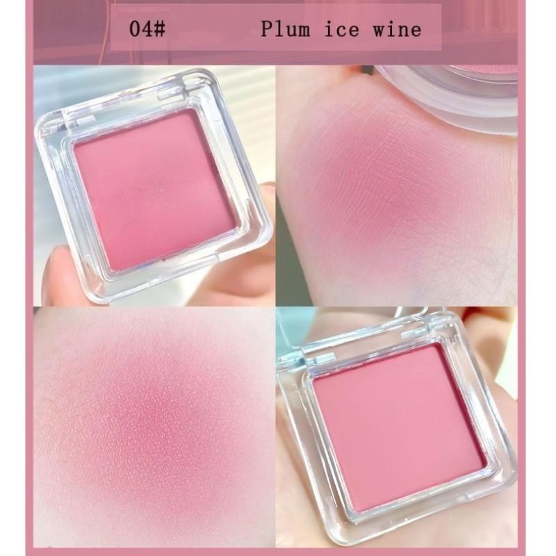 

1 шт. кремовая палетка румян, матовая, с шиммером, с блестками, пигментированная косметика для макияжа, тени для век, пудра, водостойкий стик для глаз, косметика для макияжа для женщин, румяна