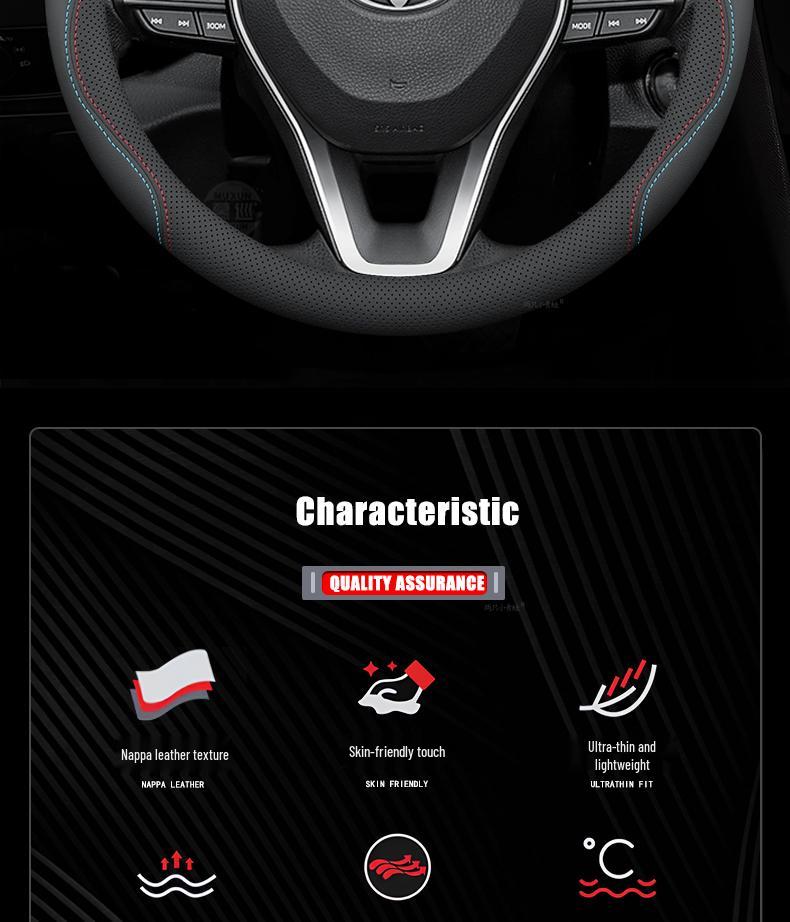 Steering Wheel Cover for Toyota Camry 2008-2013 7th Gen