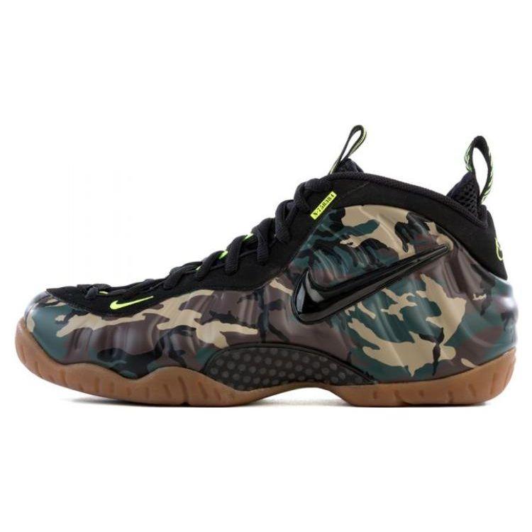 

Кроссовки унисекс Nike Air Foamposite Pro Prm Le Green Camo Multi-Color Forest Black 587547-300