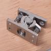 Heavy Duty Spring Loaded Door Lock Stainless Steel Touch Bead Buckle Lock  Cabinet