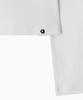 Ohesio Basic Ribbed V-Neck Long Sleeve, White