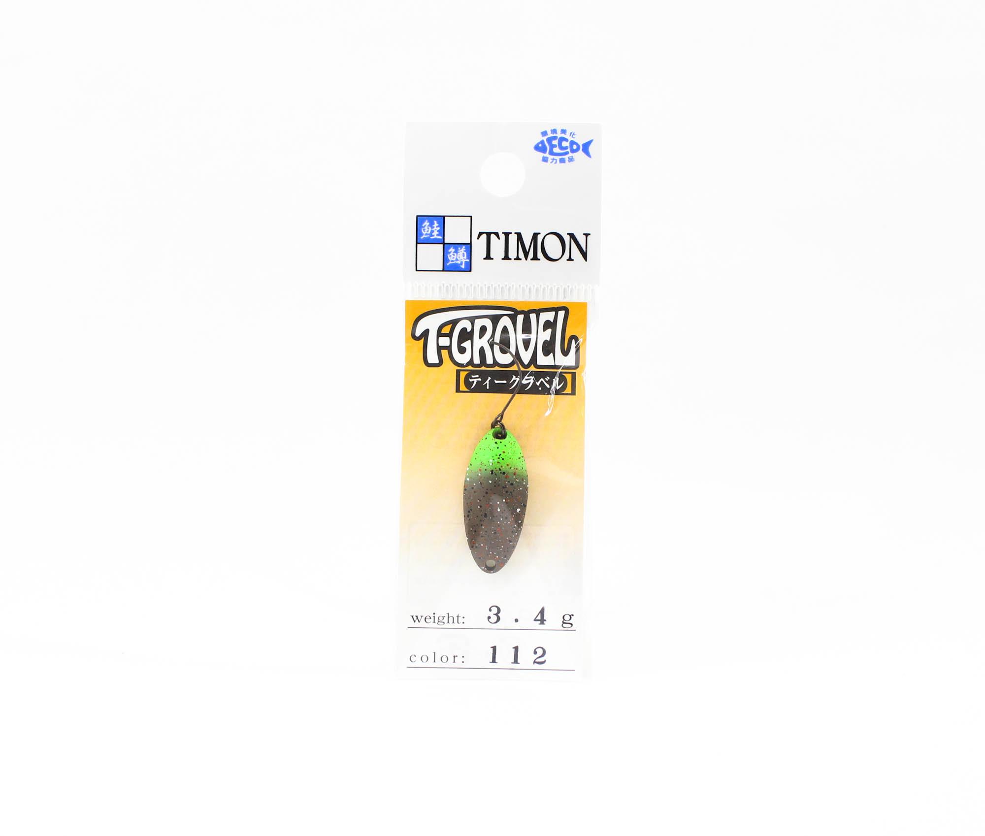 

Ложка для форели Jackall Timon T Grovel 3,4 грамма 112 Pell Green (6074)