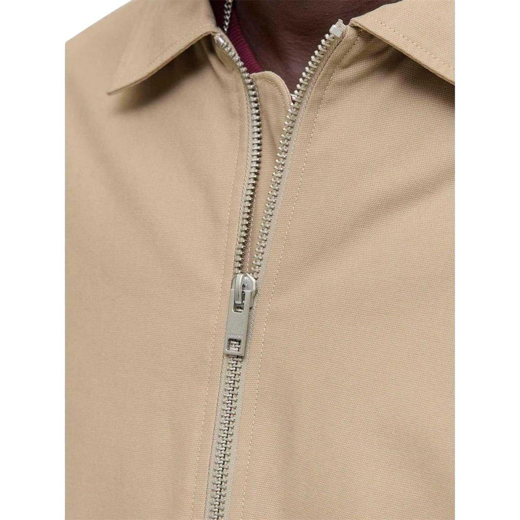 Jack And Jones Herren Unifarbene Baumwolljacke
