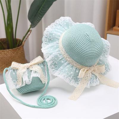 Flickors sommarhatt tunn solhatt
