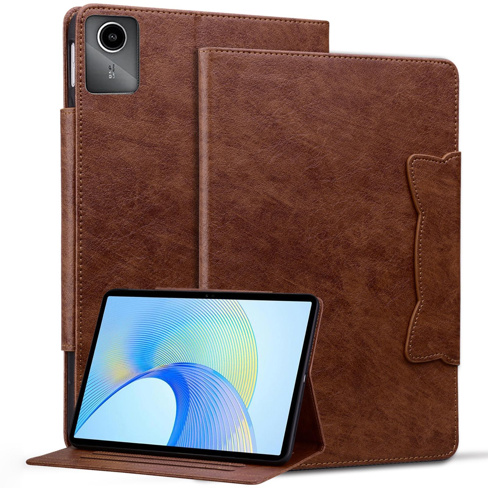 

For Lenovo Tab M11 Case Anti-Scratch PU Leather Tablet Cover with Card Slots A