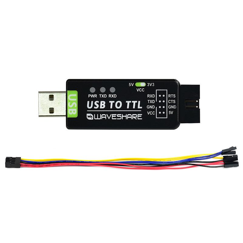 FT232RL Industrial Grade USB to TTL Serial Module with ESD Protection
