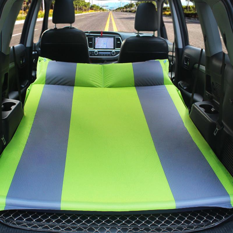Automated Inflatable Car Mattress for SUV Trunks and Rear Seats