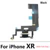 USB Dock Connector Charging Port Flex Cable For iPhone 7 8 Plus Xs Max X Charger Board With Microphone Module Replacement Parts