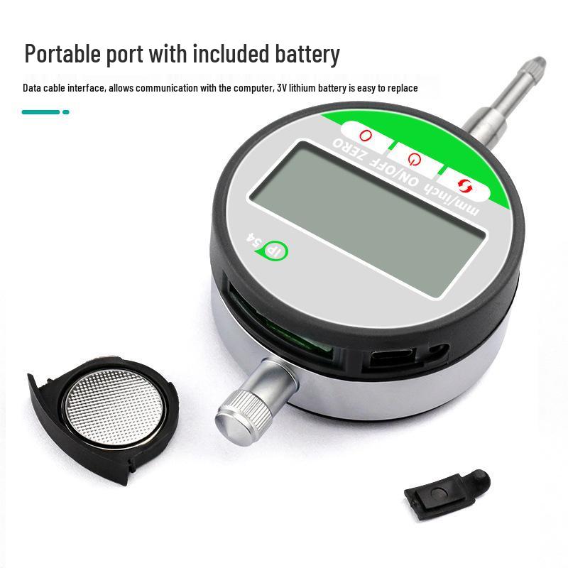 IP54 Waterproof Dustproof Digital Display Micrometer Depth Gauge Stand