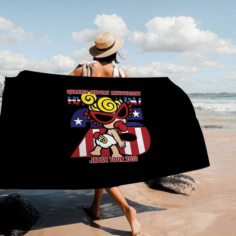 Japan Fashion Hysteric Mini Microfiber Beach Towel Absorbent Quick Dry Soft Yoga Swimming Resort Mountain Climbing Towel