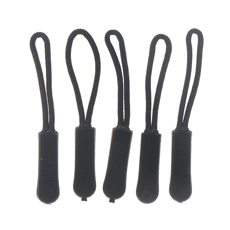 5/10/20Pcs Replacement Zipper Pulls Cord Extender/Zip Metal Pull For Backpacks Jackets Luggage Purses Handbags