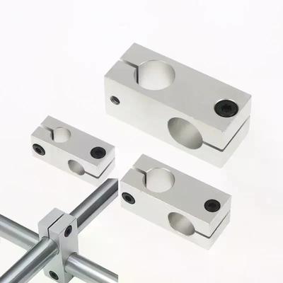 1Pcs Aluminum Pillar Fixing Clip Cross Connector Optical Axis Cross Fixing Clip Pipe Clamp Bracket DIY Accessories