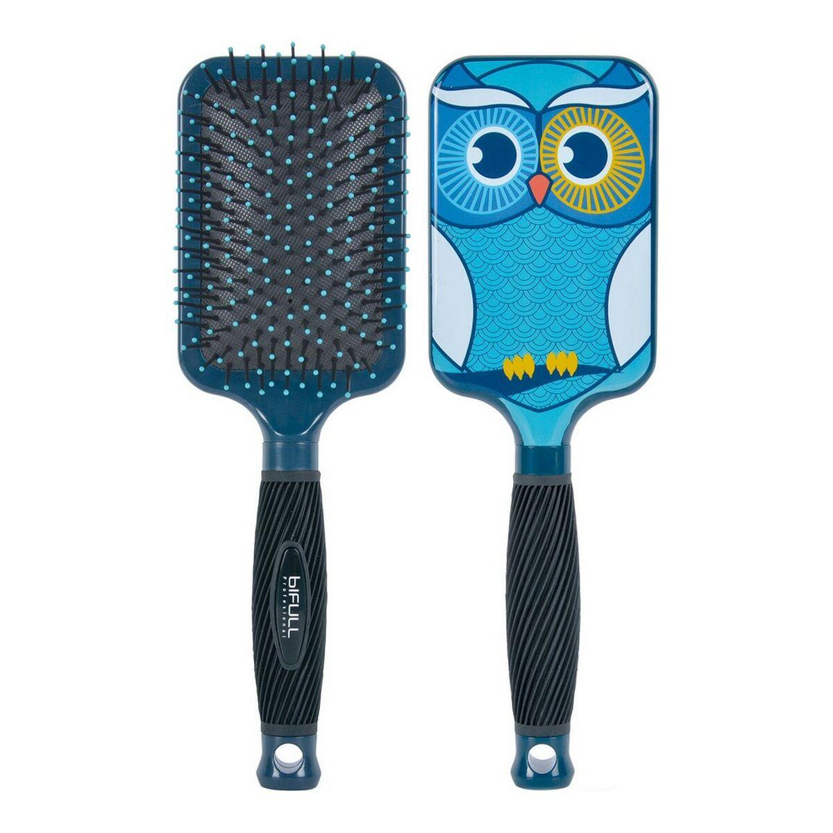

Щетка для распутывания волос Bifull Blue Owl