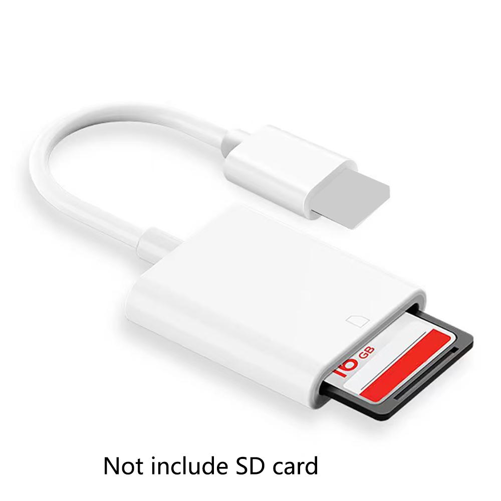 SD Card Adapter Camera Reader Compatible For iPhone X 11 12 13 14 Pro Max