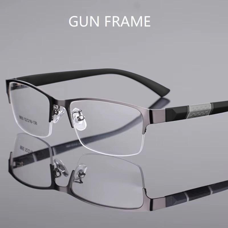 Lesebrille für Männer, Retro-Business-Hyperopie-Brille, Anti-Blaulicht-Lesebrille, 0 +1,0 bis +4,0 Brille