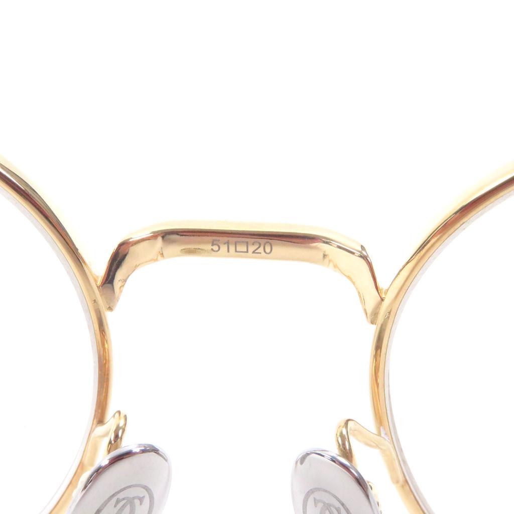 Great Cartier Glasses Pasha de Cartier gold Titanium mens CT0293O Used