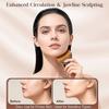 Lymphatische Kontur Gesichts-Pinsel - Lymphdrainage-Massagegerät zur Reduzierung des Doppelkinn & Kieferkonturierung, Ultra-weiche Borsten für Lymphdrainage,