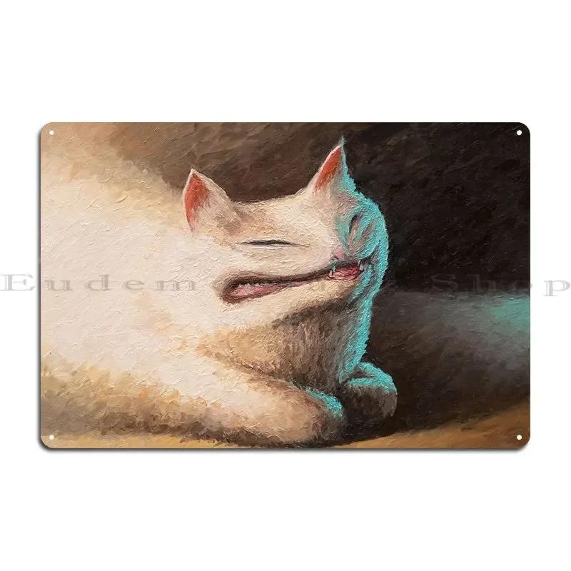 The Crooked Cat Metal Signs Bar Vintage Custom Designing Plaques Tin Sign Poster 20x30cm(7.8x11.8inch)