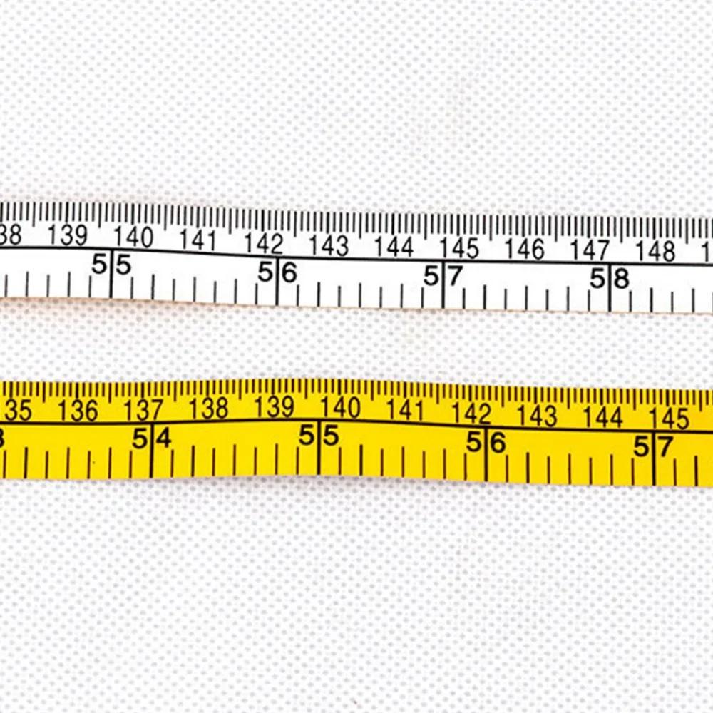 150cm/60inch Body Measuring Child Height Ruler Tailor-Tape Measure Mini Soft Flat Ruler Centimeter Meter Sewing Measuring Tape