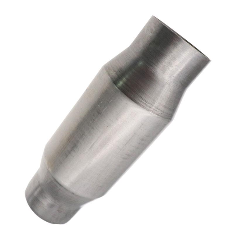 Universal 3"/7.62cm Car Catalytic Converter Exhaust Systems Muffler Length High Flow 11" Stainless Steel Car Engine Accessories